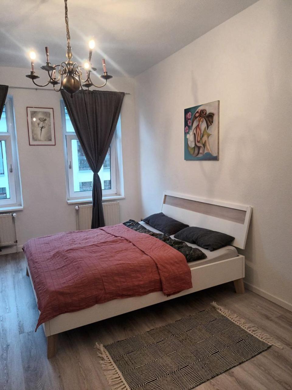 Flat In Neo Country Style Aus Gruenderzeit Bis 6 Person Leilighet Leipzig Eksteriør bilde